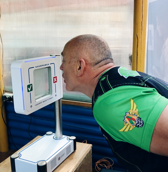 Participants of the BREST biker festival tested ALCOFRAME